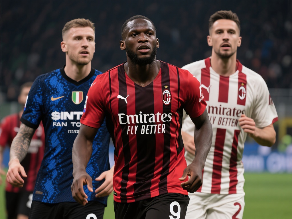 意甲豪门对比：AC米兰与国际米兰的竞争加