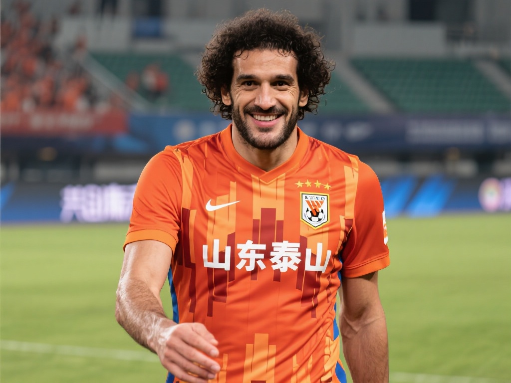 山东泰山外援费莱尼告别绿茵 5年中超传奇落幕 无论是从技术层面还是精神层面,费莱尼的退