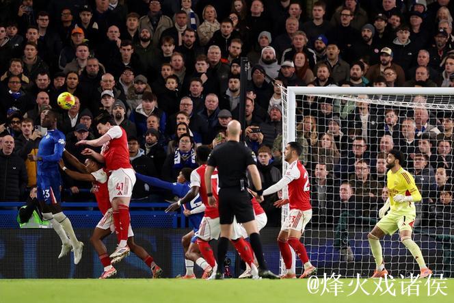 亿元先生染红，切尔西1:1战平阿森纳